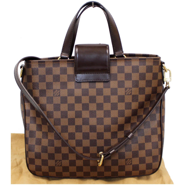 exterior LV Cabas Rosebery Damier Ebene Shoulder Bag