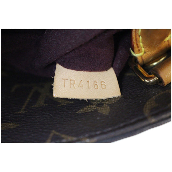 LOUIS VUITTON Montaigne GM Monogram Canvas Shoulder Bag Brown