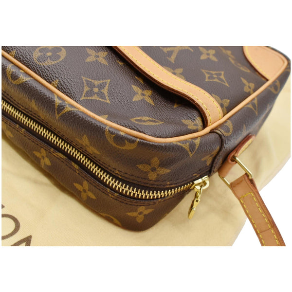LOUIS VUITTON Trocadero 27 Monogram Canvas Shoulder Bag Brown