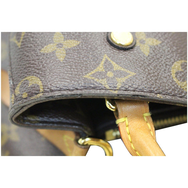 close view lv Montaigne MM Monogram Canvas Tote Bag