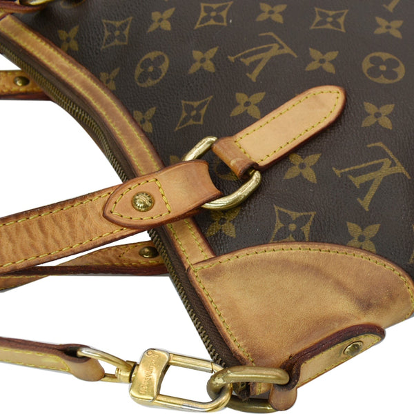 LOUIS VUITTON Odeon GM Monogram Canvas Shoulder Bag Brown
