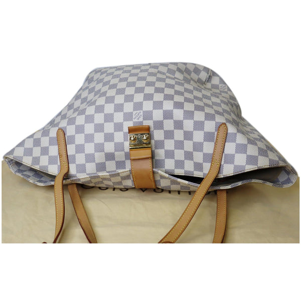 Louis Vuitton Salina PM Damier Azur Shoulder Bag - closed view