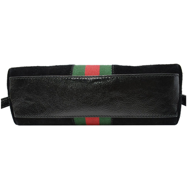 Gucci Ophidia GG Small Suede and Leather Shoulder Bag