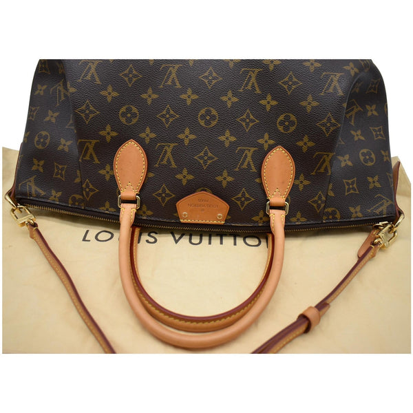 LOUIS VUITTON Turenne GM Monogram Canvas 2 Way Shoulder Bag Brown