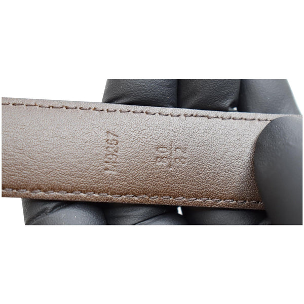 LOUIS VUITTON LV Initiales Dameir Ebene Belt - 30/32 size