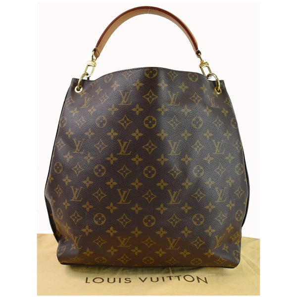 LOUIS VUITTON Metis Hobo Monogram Canvas Shoulder Bag Brown