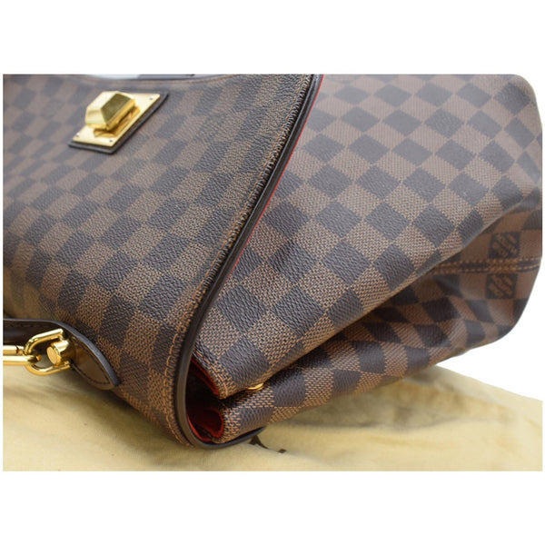 LOUIS VUITTON Bergamo GM Damier Ebene Shoulder Bag Brown