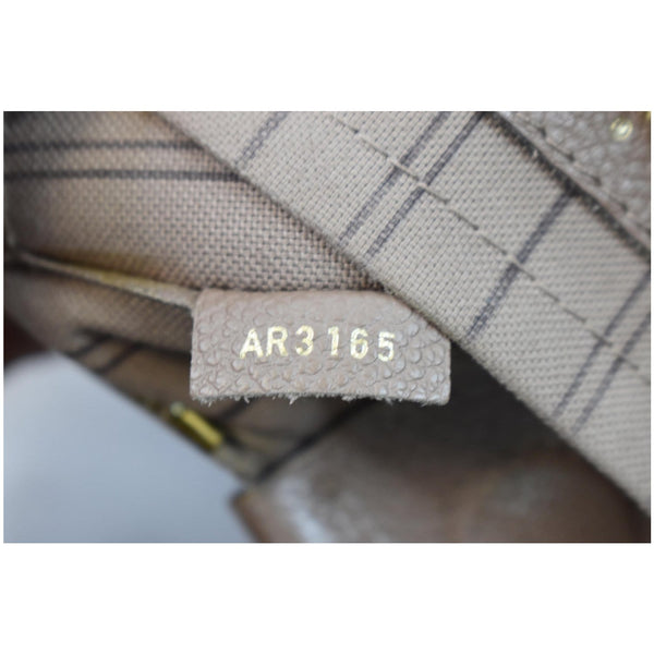 Lv Mazarine PM Monogram Empreinte Bag code