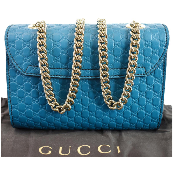 Gucci Emily Mini Leather Shoulder Chain Bag