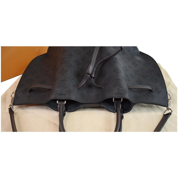 Louis Vuitton Girolata Monogram Mahina Bag Black