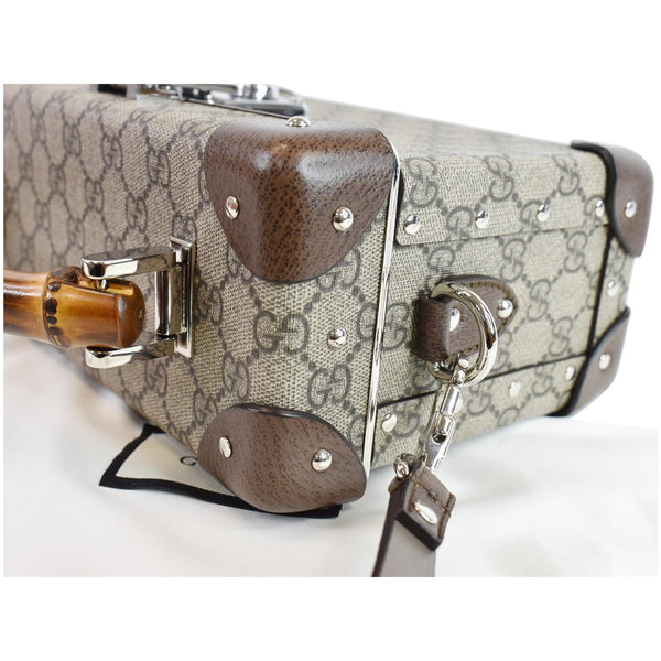Gucci Globe-Trotter GG Beauty Case Bamboo Bag 588351