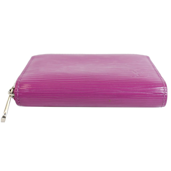 LOUIS VUITTON Epi Leather Zippy Coin Purse Purple