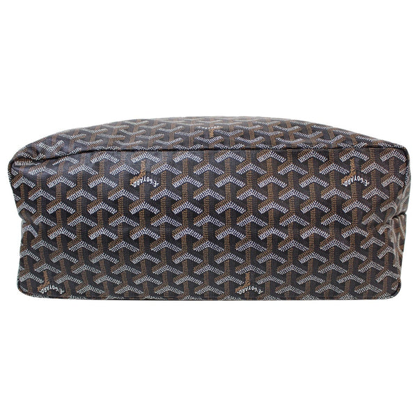 GOYARD Goyardine Saint Louis PM Tote Bag Black