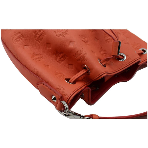 MCM Essential Drawstring Shoulder Bag - side preview