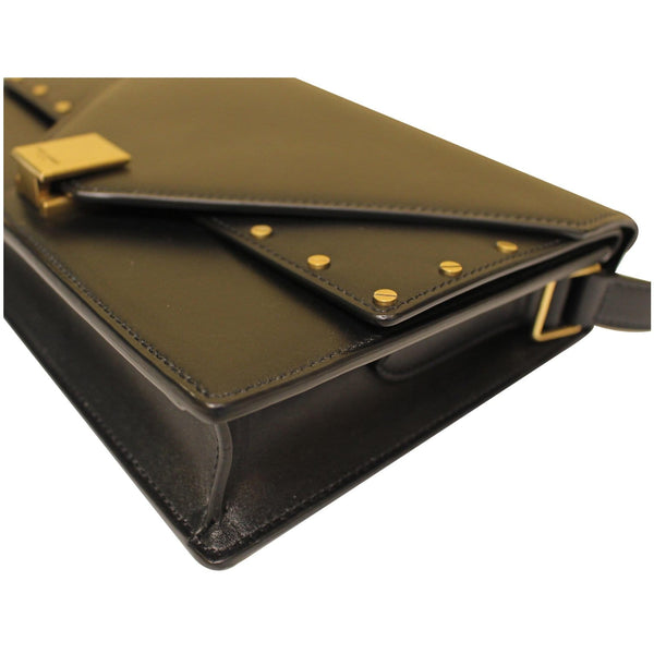 YVES SAINT LAURENT Small Margaux Leather Shoulder Bag Black - Last Call