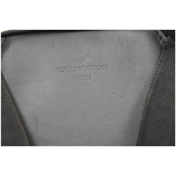 LOUIS VUITTON Michael Damier Infini Leather Backpack Bag Black