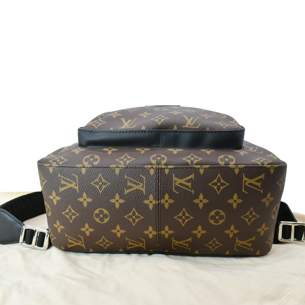 LOUIS VUITTON Josh Monogram Canvas Backpack Bag Brown