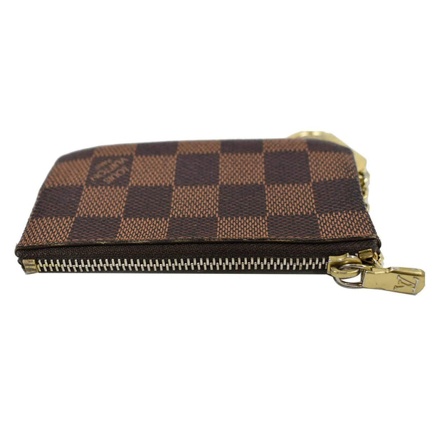 Louis Vuitton Pochette Key Cles Damier Ebene Coin wallet