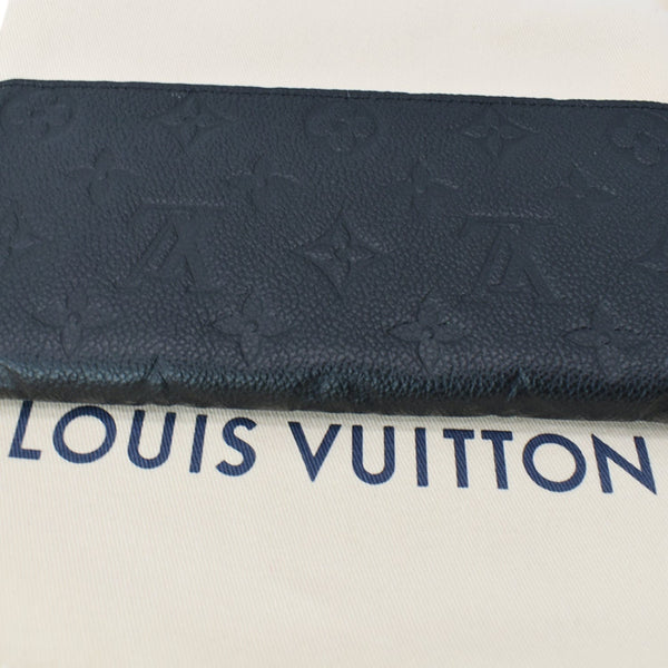 Louis Vuitton Clemence Empreinte Leather Wallet Black