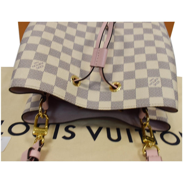 Louis Vuitton Neonoe MM Damier Azur bag - gold hardware
