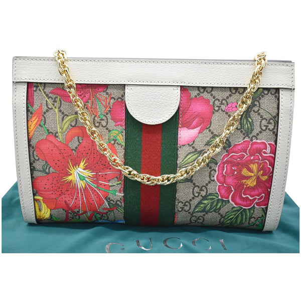 Gucci Ophidia Flora GG Supreme Canvas Shoulder Bag Multicolor 503877