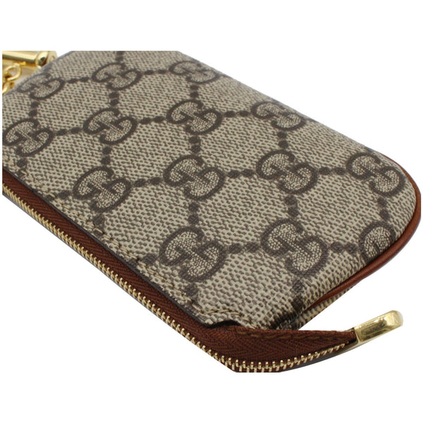 Gucci GG Supreme Monogram Key Case Beige - side preview