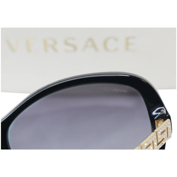 VERSACE Jeweled Butterfly Gradient 4271-B Sunglasses Black/Gold