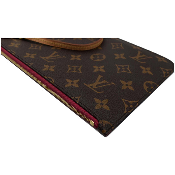 Louis Vuitton Neverfull MM Monogram Canvas Pochette Pouch