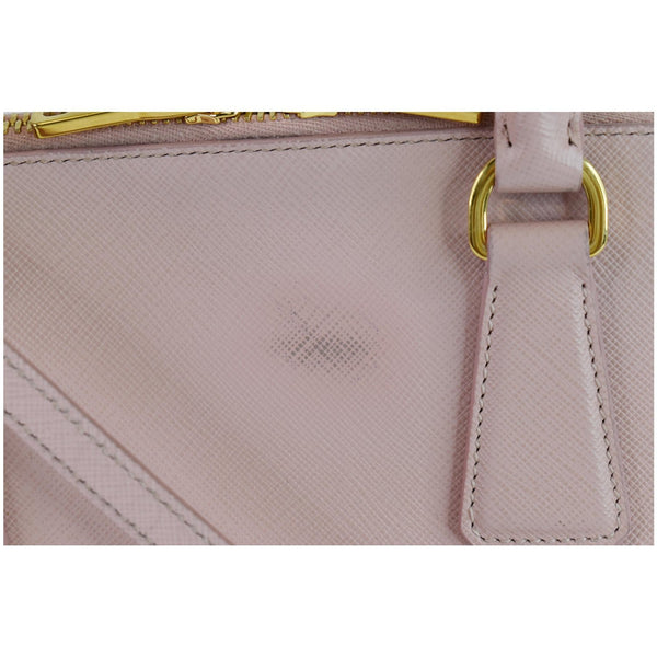 PRADA Promenade Small Saffiano Leather Shoulder Bag Pink