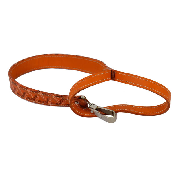 GOYARD Animal Leash Pet Accessories Orange - Last Call