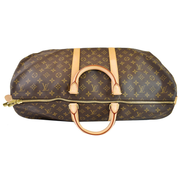 LV Keepall 55 Monogram Canvas Travel Bag brown