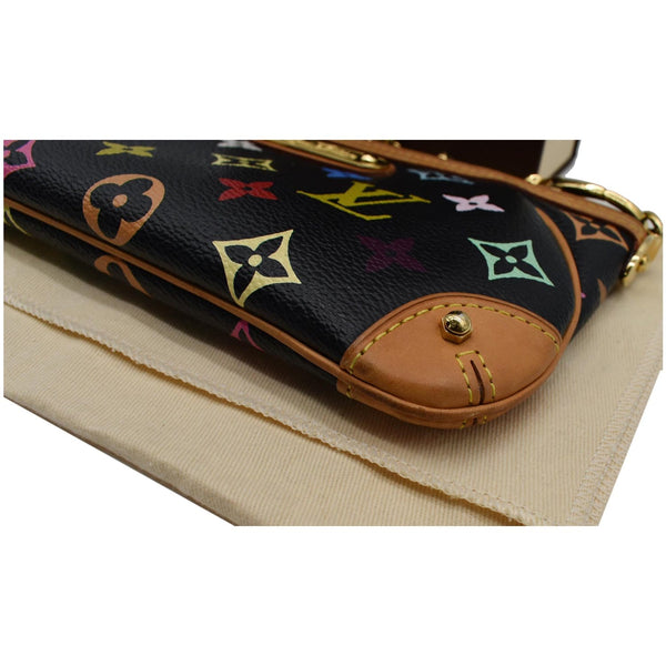 LOUIS VUITTON Milla MM Monogram Pochette Clutch Bag Multicolor