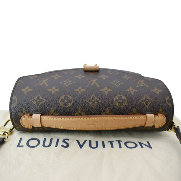 LOUIS VUITTON Metis Pochette Monogram Canvas Crossbody Bag Brown