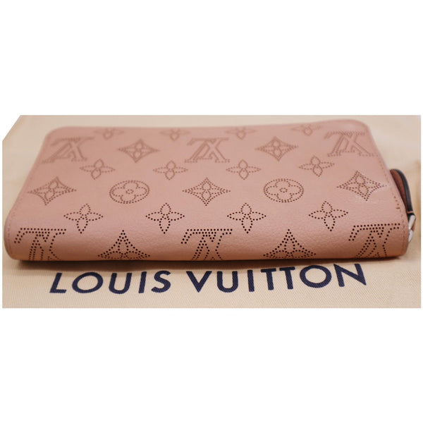 Louis Vuitton Mahina Leather Zippy Wallet Magnolia