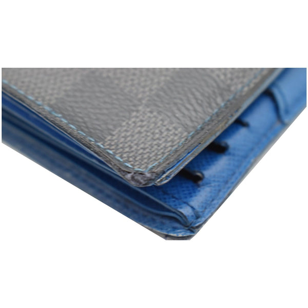 Louis Vuitton Slender Damier Graphite Canvas Wallet Blue
