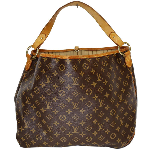 Louis Vuitton Delightful MM Monogram Canvas Bag - front look