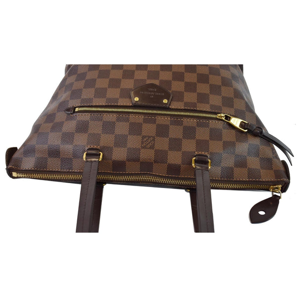 LOUIS VUITTON Iena PM Damier Ebene Shoulder Bag Brown