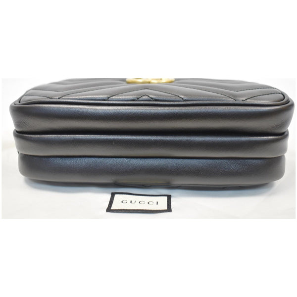 GUCCI GG Marmont Mini Chain Crossbody Bag Black 546581