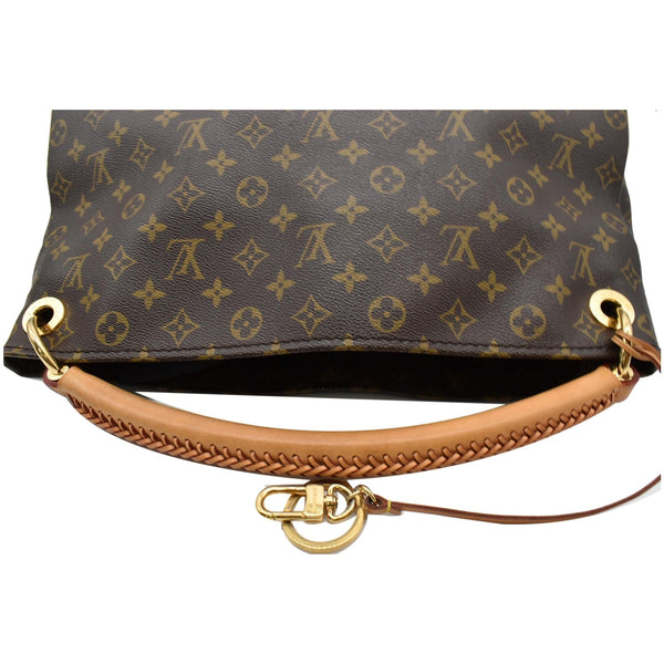 LOUIS VUITTON Artsy MM Monogram Canvas Hobo Bag Brown