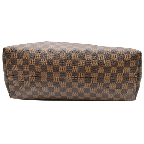 LOUIS VUITTON Graceful MM Damier Ebene Shoulder Bag Brown