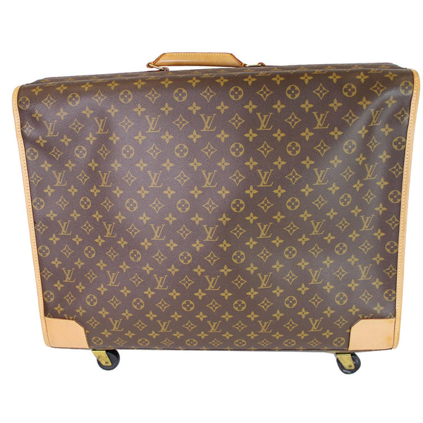 Louis Vuitton Pullman Monogram Canvas Softside Suitcase front side view