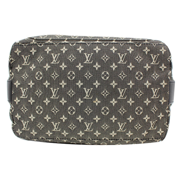 LOUIS VUITTON Sac Mary Kate Mini Lin Monogram Canvas Tote Bag Black