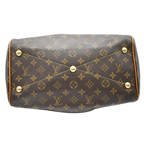 LOUIS VUITTON Tivoli GM Monogram Canvas Shoulder Bag Brown