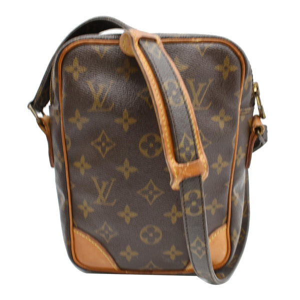 LOUIS VUITTON Amazone Monogram Canvas Crossbody Bag Brown