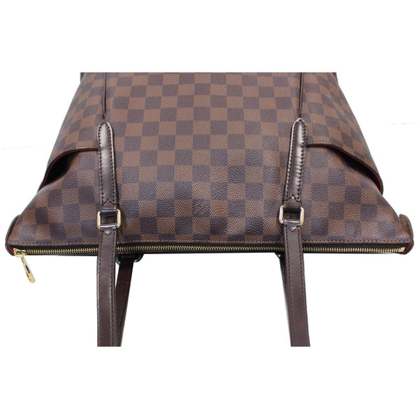 front Lv Totally MM Damier Ebene Shoulder Bag