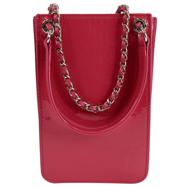 Chanel O-Phone Holder Patent Leather bag shoulder strap