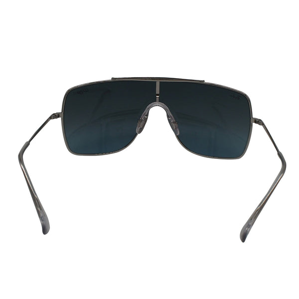 RAY-BAN RB3697 003/Y0 Wings II Sunglasses Light Blue/Silver Mirror Gradient Lens