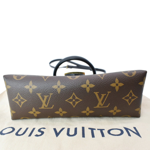 LOUIS VUITTON Locky BB Monogram Canvas Crossbody Bag Brown
