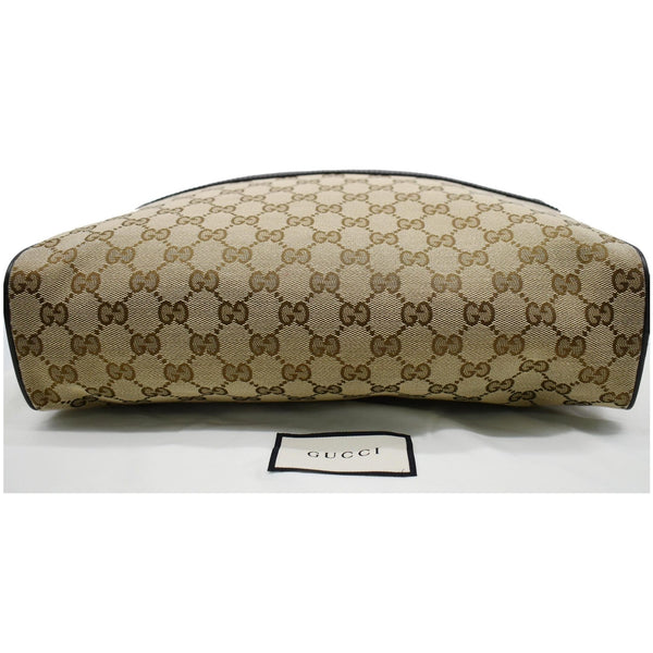 GUCCI GG Monogram Canvas Messenger Bag Dark Brown 449173