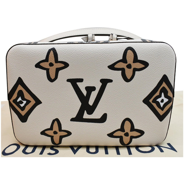 LOUIS VUITTON NeoNoe MM Wild At Heart Monogram Canvas Shoulder Bag Creme